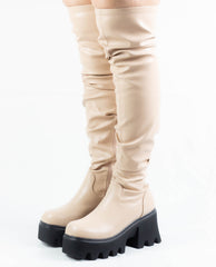 Bota Idalia Nude - Botas para Mujer