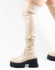 Bota Idalia Nude - Botas para Mujer