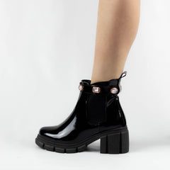 Bota Adara Black – Botas Para Mujer